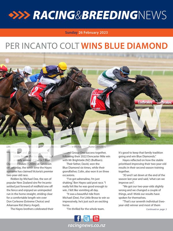 NZ Racing and Breeding News - 26 February 2023