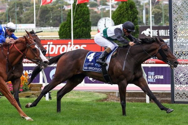 Hayes looking at the Brightside