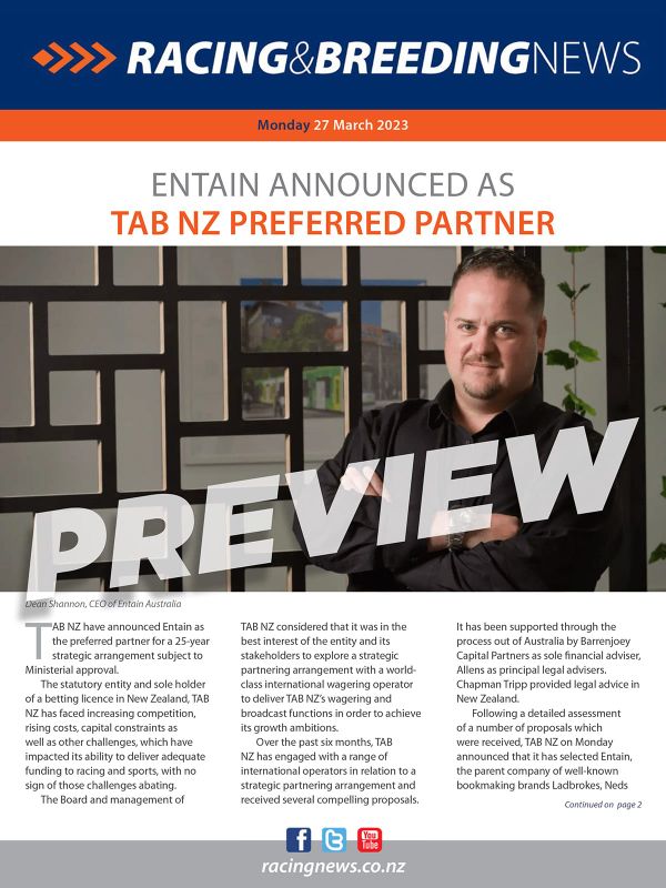NZ Racing and Breeding News – 27 March 2023