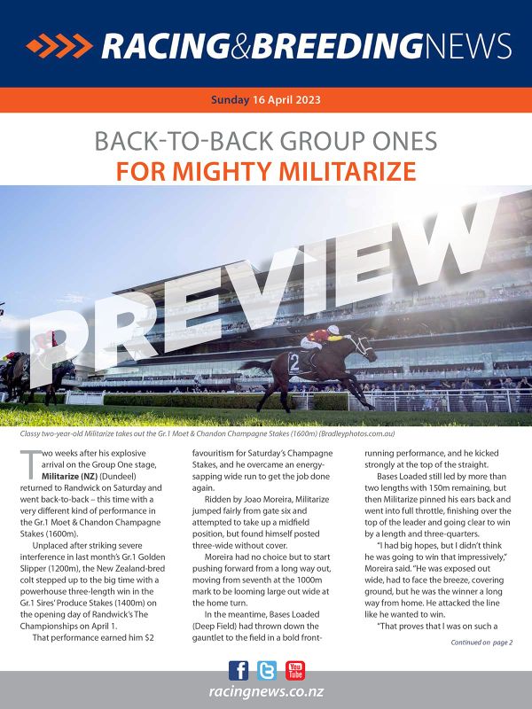 NZ Racing and Breeding News – 16 April 2023