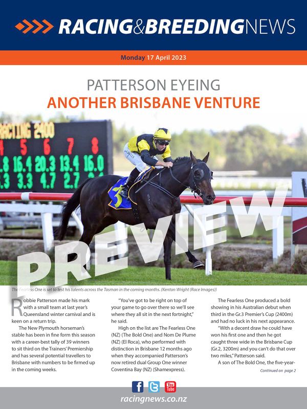 NZ Racing and Breeding News – 17 April 2023