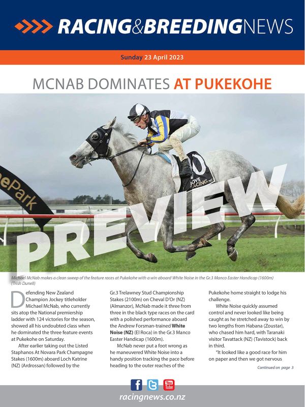 NZ Racing and Breeding News – 23 April 2023