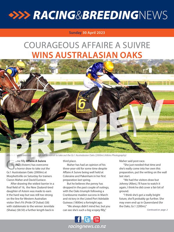 NZ Racing and Breeding News – 30 April 2023