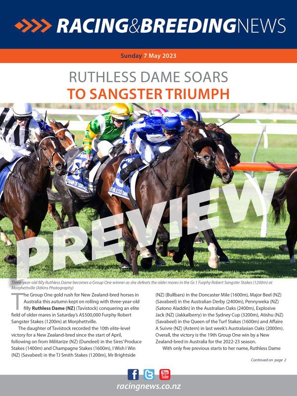 NZ Racing and Breeding News – 07 May 2023