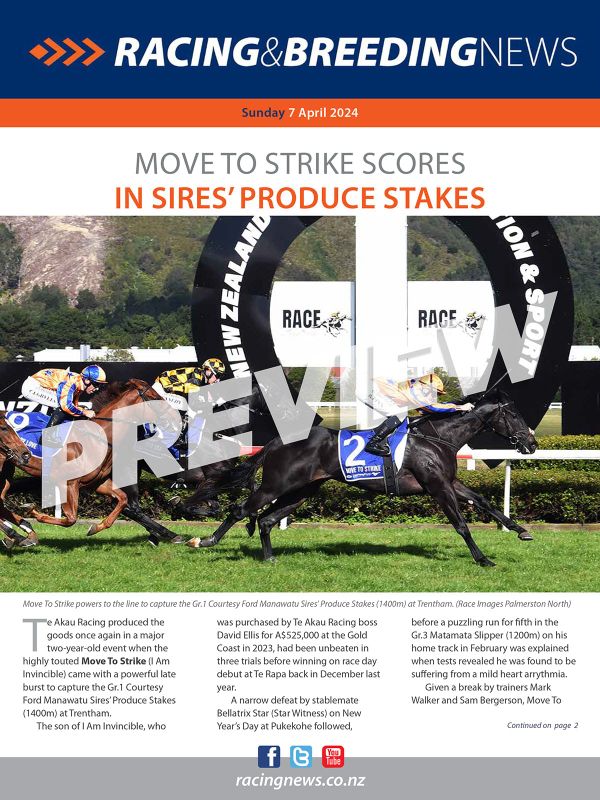 NZ Racing and Breeding News – 07 April 2024