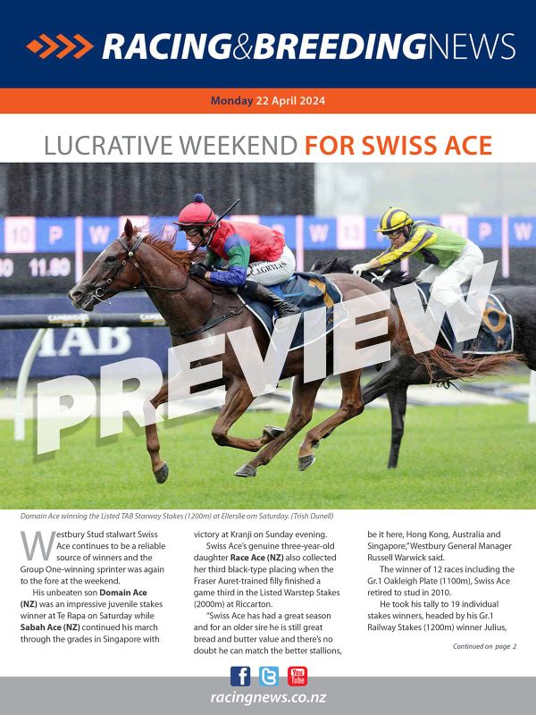 NZ Racing and Breeding News – 22 April 2024