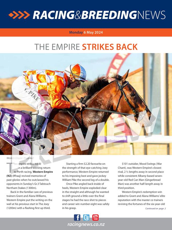 NZ Racing and Breeding News – 06 May 2024