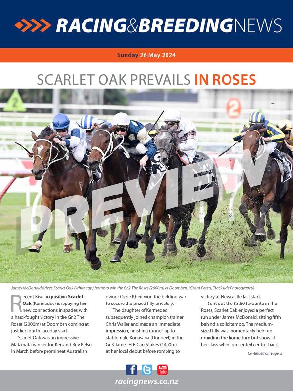 NZ Racing and Breeding News – 26 May 2024