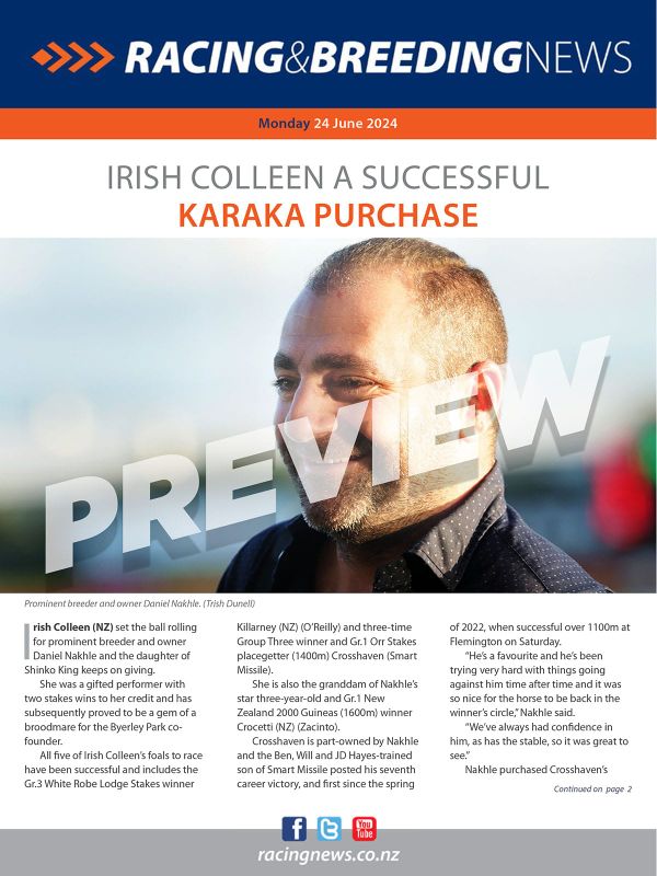 NZ Racing and Breeding News – 24 June 2024