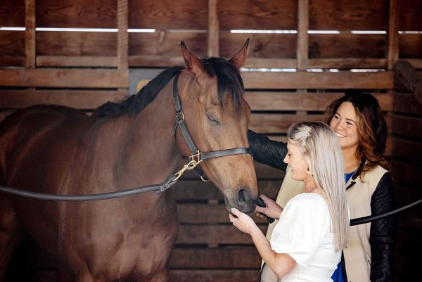 Bubbles on ice ahead of two YO’s first outing