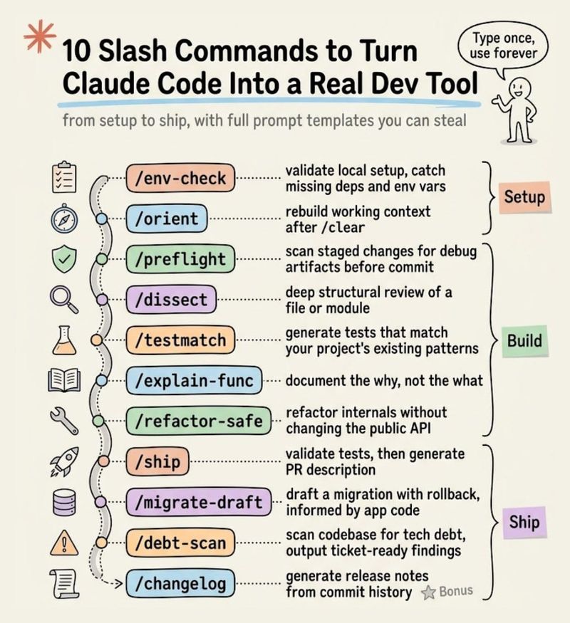 10 Must-use Slash Commands in Claude Code