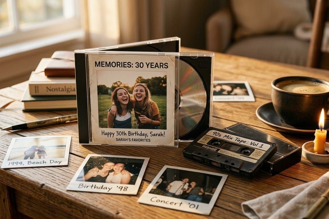 The Time Capsule Effect: Why a Custom Mixtape is the Ultimate Milestone Birthday Gift