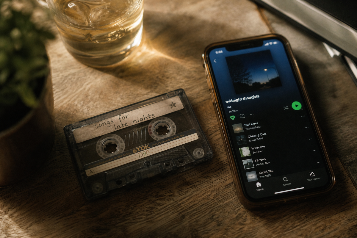Custom Cassette Tape vs Spotify Link: What Makes a Better Gift?