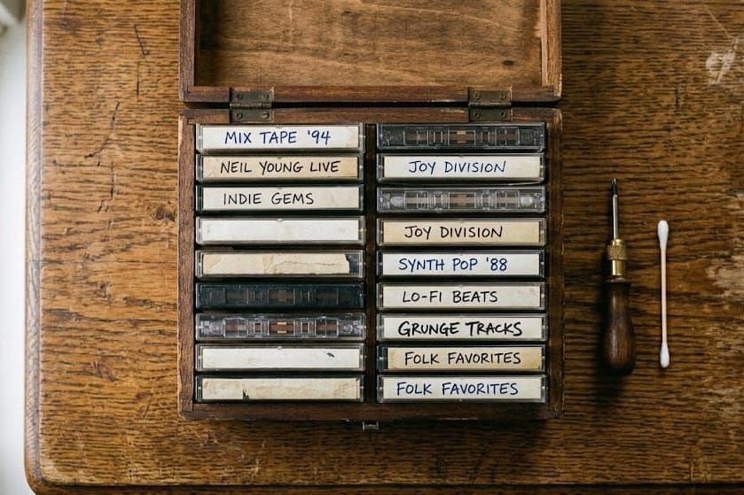 How to Store and Protect Your Cassette Tape Collection