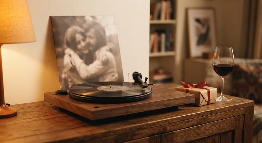 A Custom Vinyl Record: Your Songs, Pressed for Someone You Love
