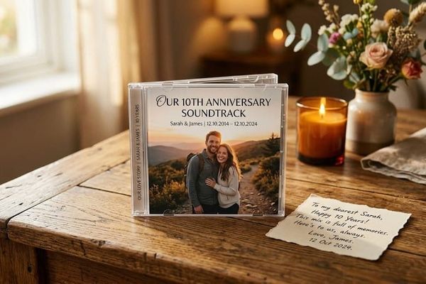How to Choose the Right Songs for a Custom Anniversary CD