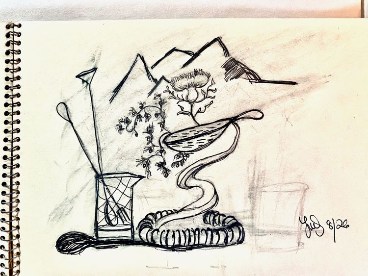 Morning Papers - Sketches #16