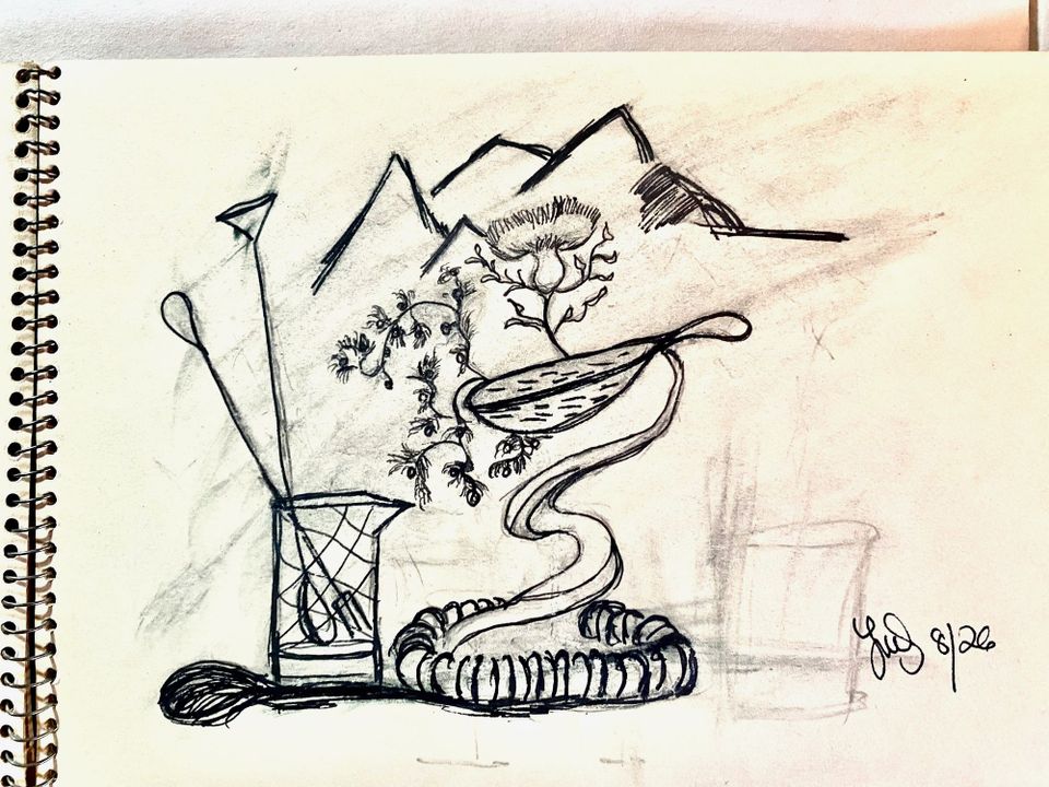 Morning Papers - Sketches #16