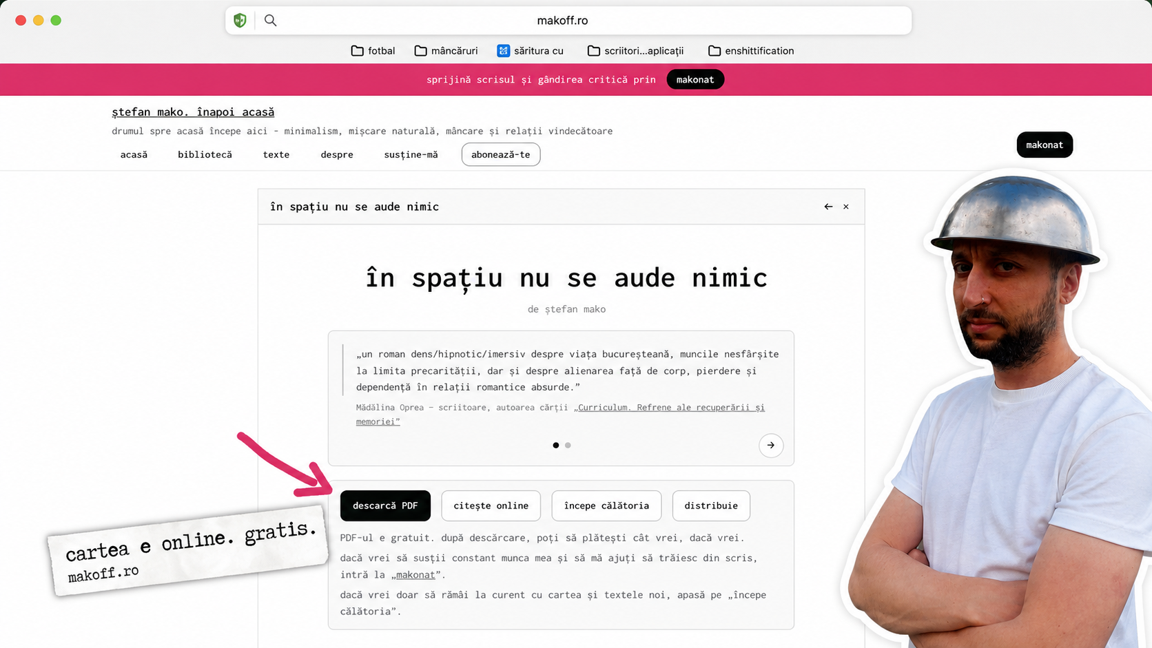 cartea mea e online