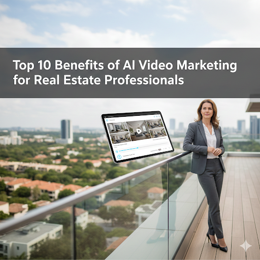 Top 10 Benefits of AI Video Marketing for Real Estate Professionals