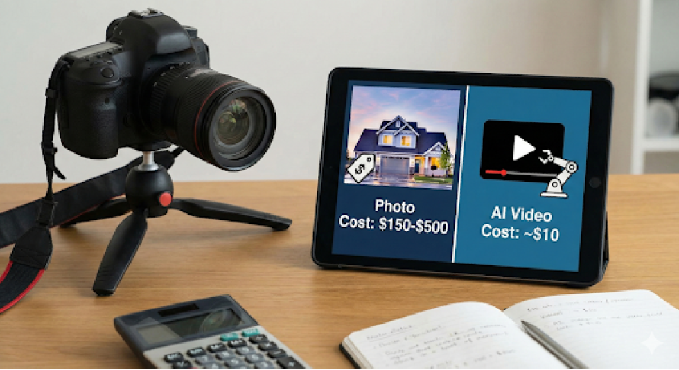 How Much Does Real Estate Photography Cost Compared to AI Listing Videos?