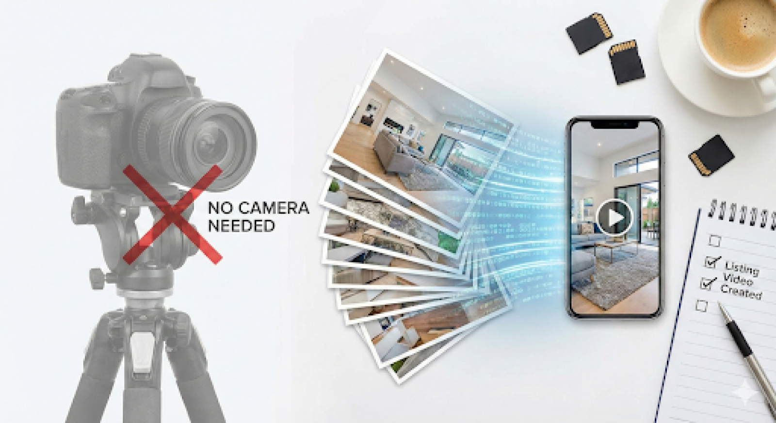 How to Make a Real Estate Video Without a Camera Using AI Images