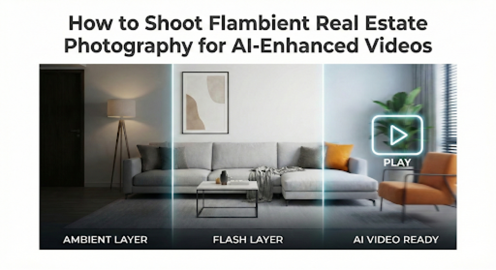 How to Shoot Flambient Real Estate Photography for AI-Enhanced Videos