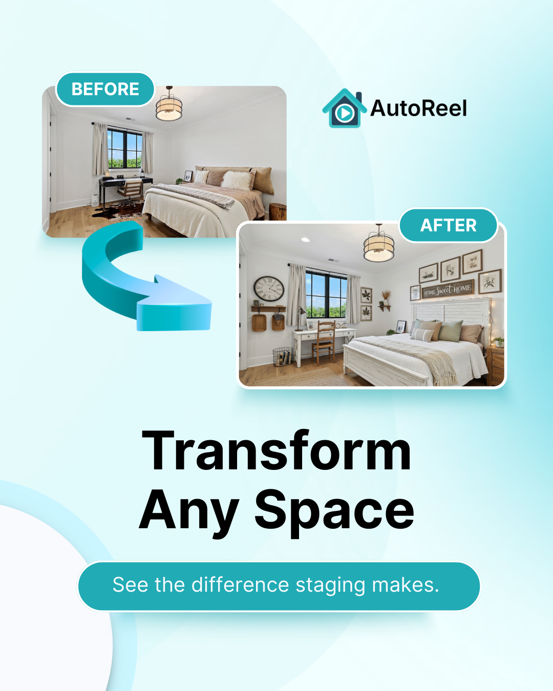 types of real estate videos before after