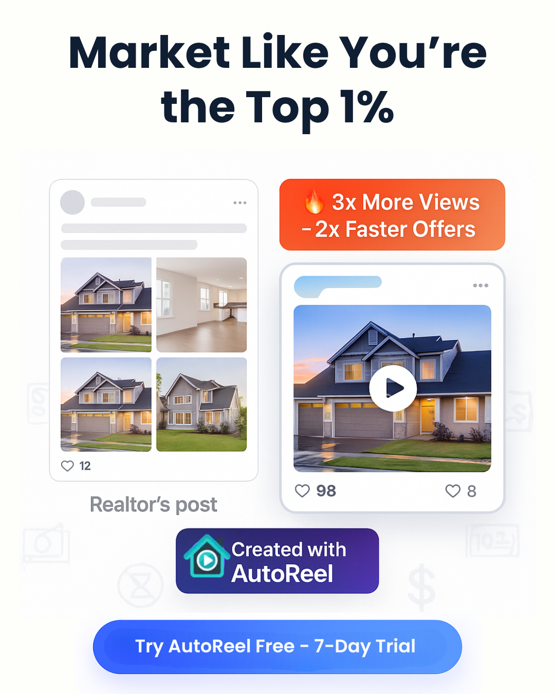 vertical video real estate autoreel promo