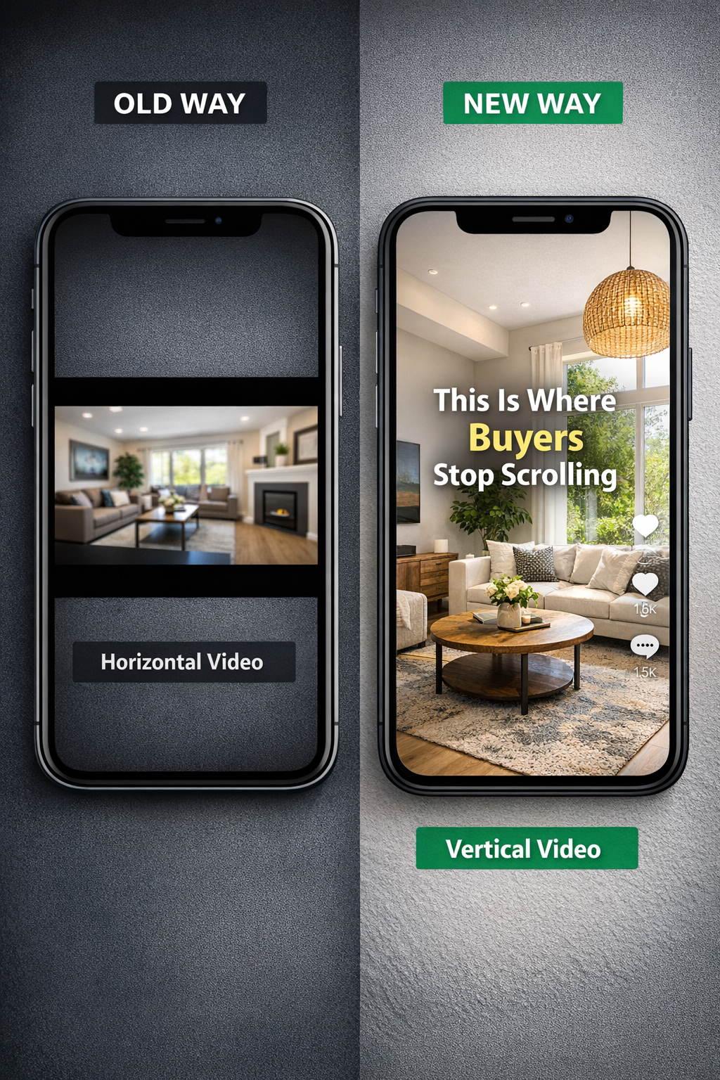 portrait mode listing video trends