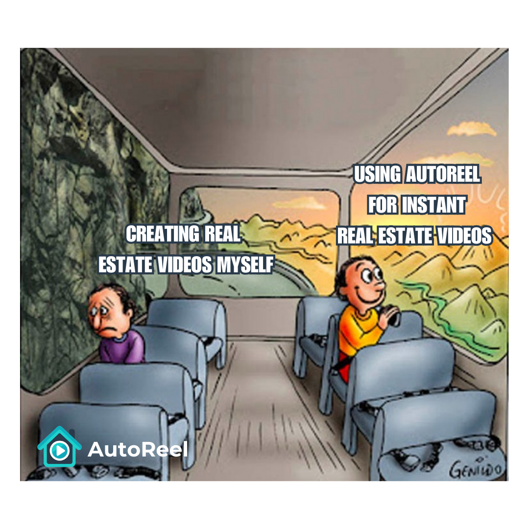 Instagram Reels vs TikTok real estate meme