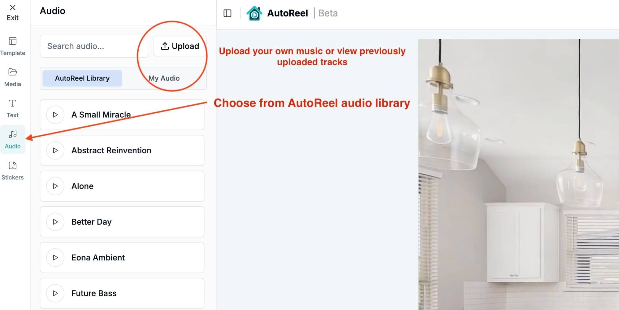 Step 6: Add or change music