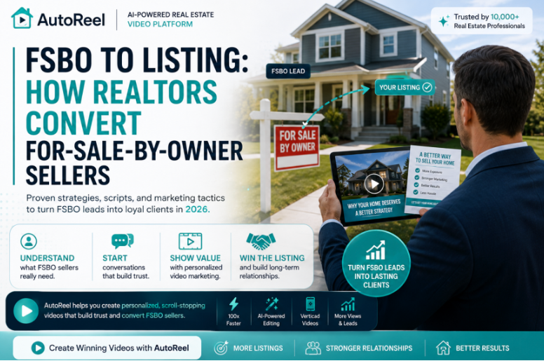 FSBO to Listing: How Realtors Convert For-Sale-By-Owner Sellers