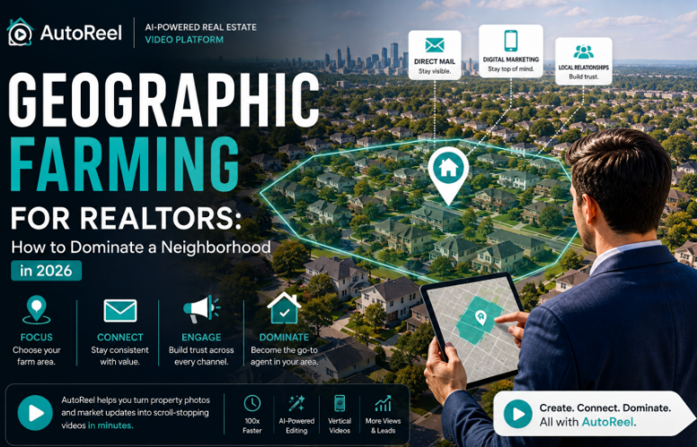 Geographic Farming for Realtors: How to Dominate a Neighborhood in 2026