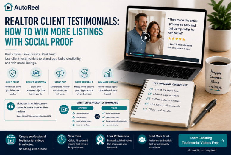 How Realtors Can Use Client Testimonials to Win More Listings