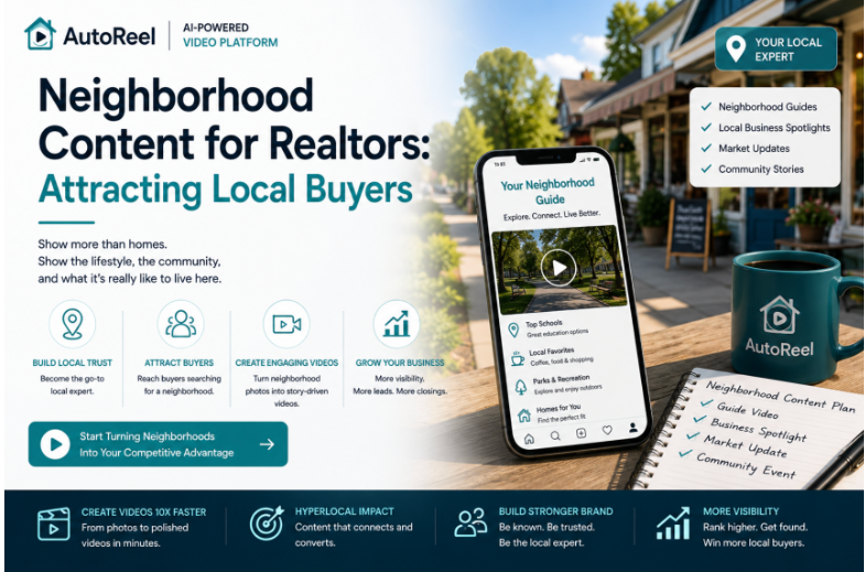 How Realtors Use Neighborhood Content to Attract Local Buyers