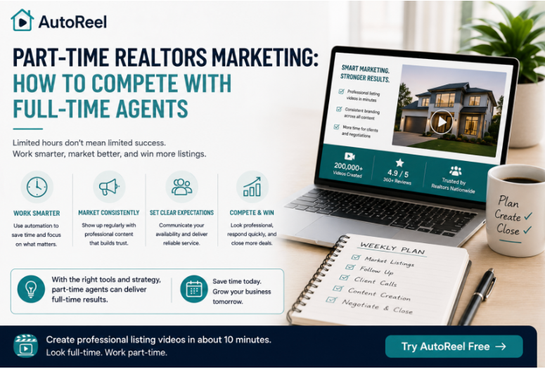 How Part-Time Realtors Can Still Compete With Full-Time Agents