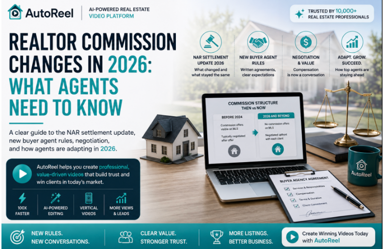 Realtor Commission Changes in 2026: What Agents Need to Know