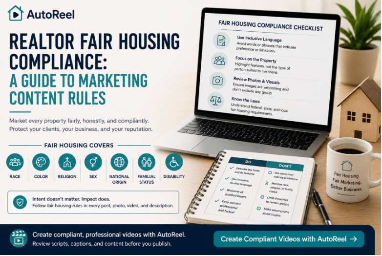 Realtor Fair Housing Compliance: What Agents Must Know About Marketing Content