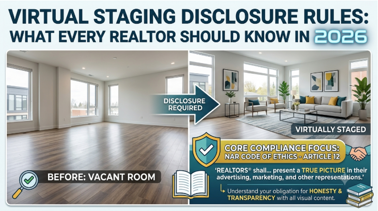 virtual staging disclosure rules