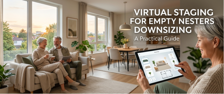 Virtual Staging for Empty Nesters Downsizing: A Practical Guide