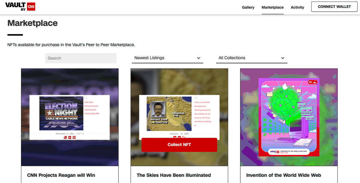 CNN Abandons its NFT Project, Causing Rug Pull Accusations