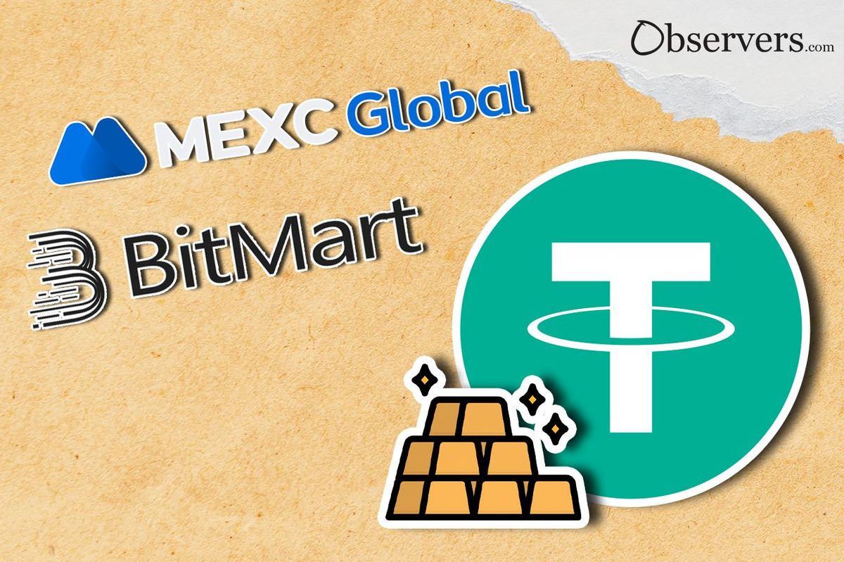 Tether Pushes Product Line.  Gold XAUT and EURT