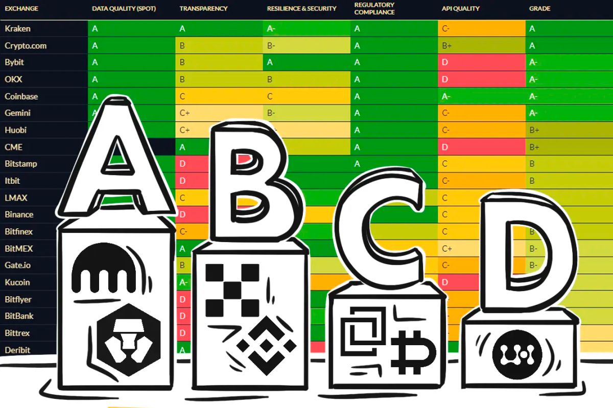 Coin Metrics Reveals Surprising Results in Centralized Exchange Rankings