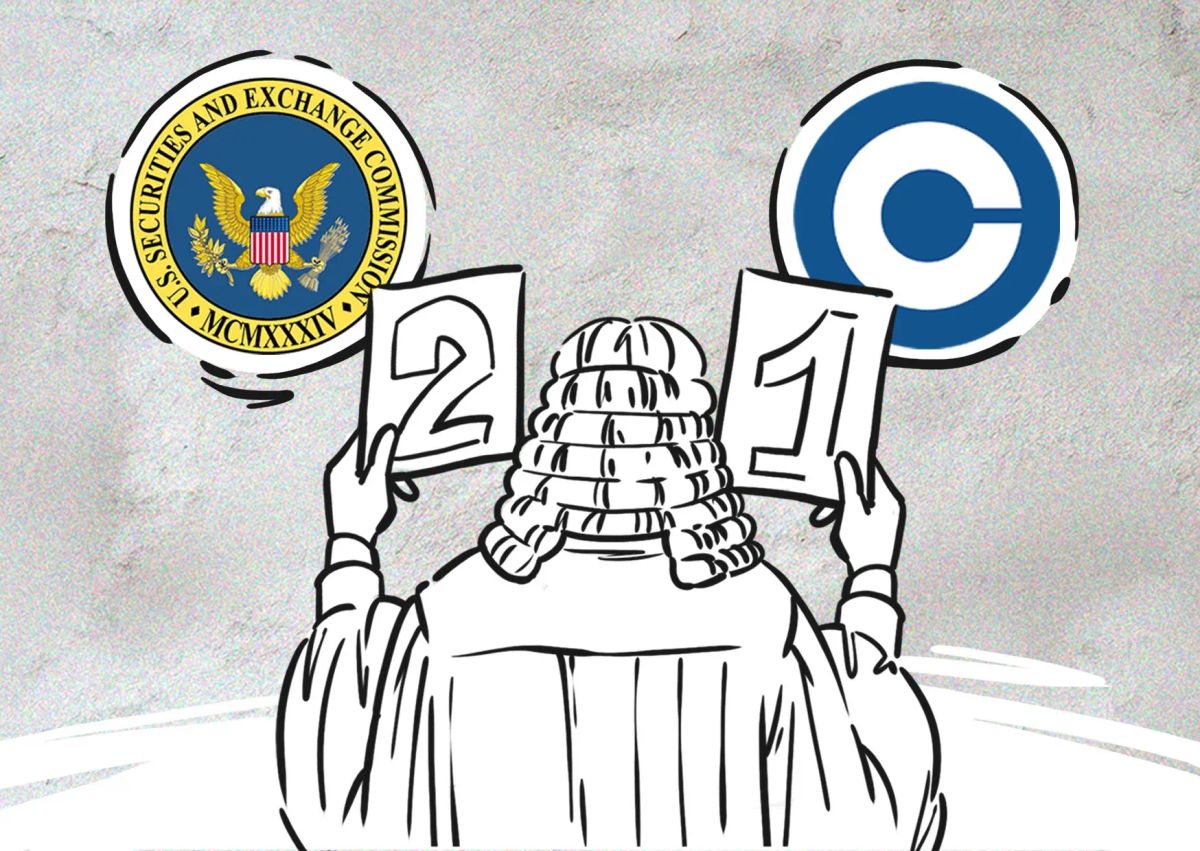 Court Dismiss Coinbase Appeal Of SEC’s Lawsuit