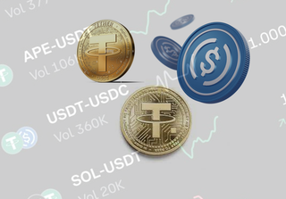 Conversion of USDT to USDC without commission. Coinbase