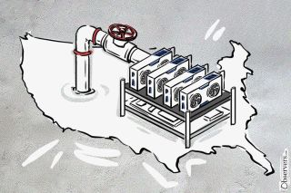 bitcoin mining in US with Gas