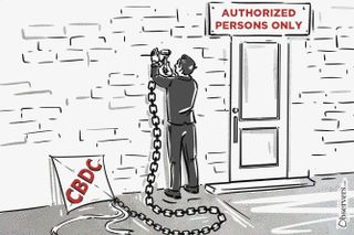 Cbdc on permissioned infrastructure 