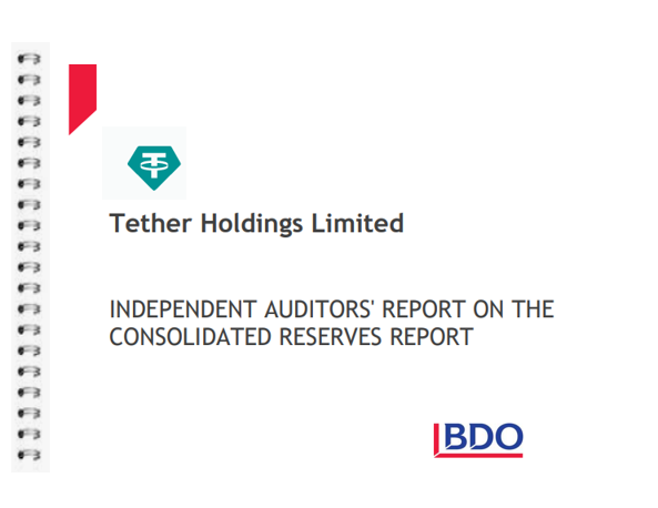 Tether New Attestation of Reserves
