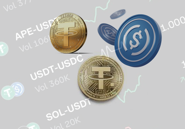 Conversion of USDT to USDC without commission. Coinbase